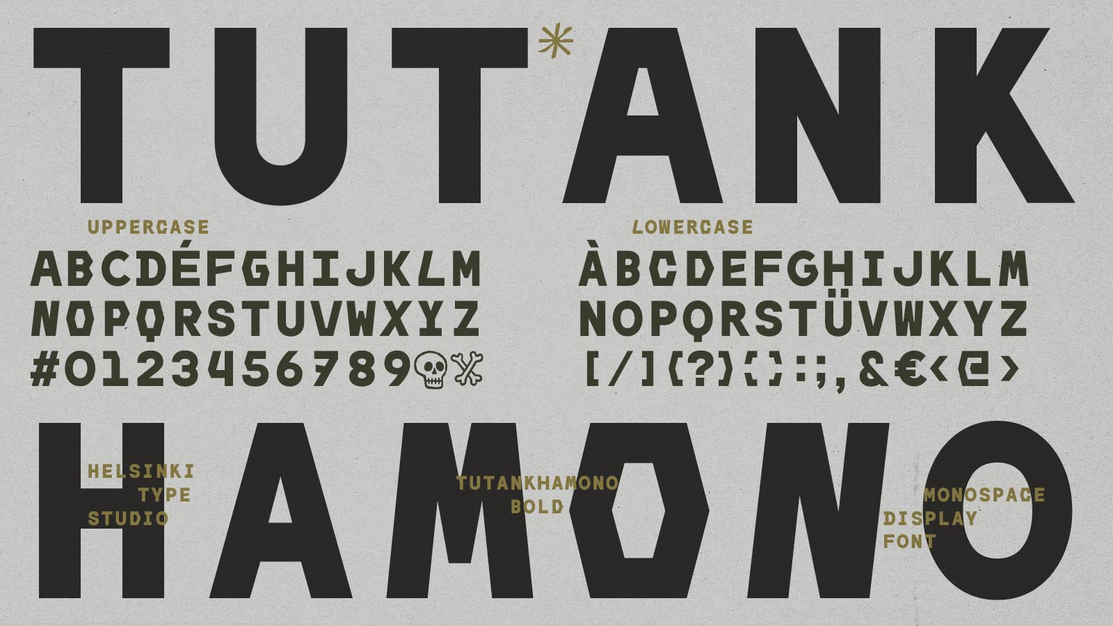 Free font Tutankhamono